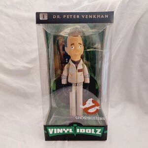 Ghostbusters Vinyl Idolz Dr. Peter Venkman 8" Figure 1 - NIB Box Scratched